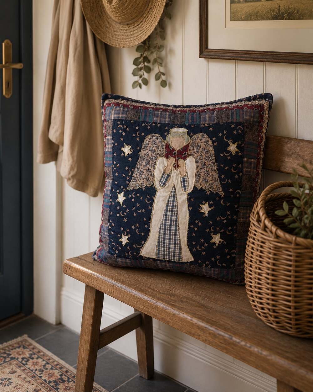 Handmade Angel Pillow 14IN